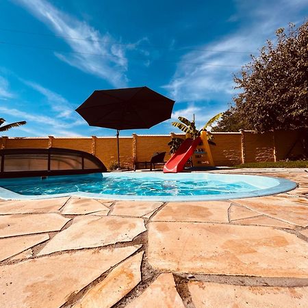Pool, Sauna Und Blick Ins Gruene Wittenberg 外观 照片