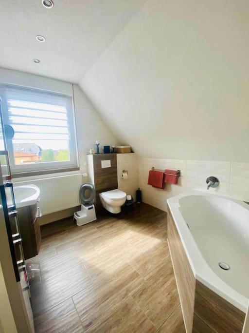 Pool, Sauna Und Blick Ins Gruene Wittenberg 外观 照片